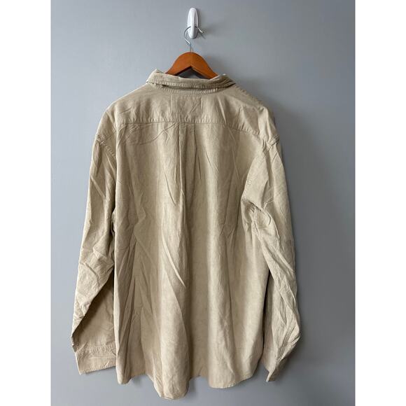 NEW Mens Size 2x Classic Rugged Wear Tan Shirt - Picture 3 of 6